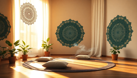 Elevate Your Space: Infusing Spiritual Serenity with Mandala Designs