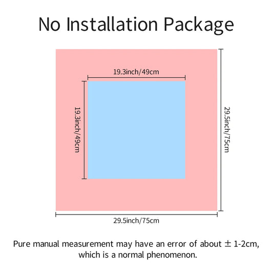 1pc Tarot Tablecloth – Altar Cloth with Moon Phase, Sun, Starry Sky & Floral Design
